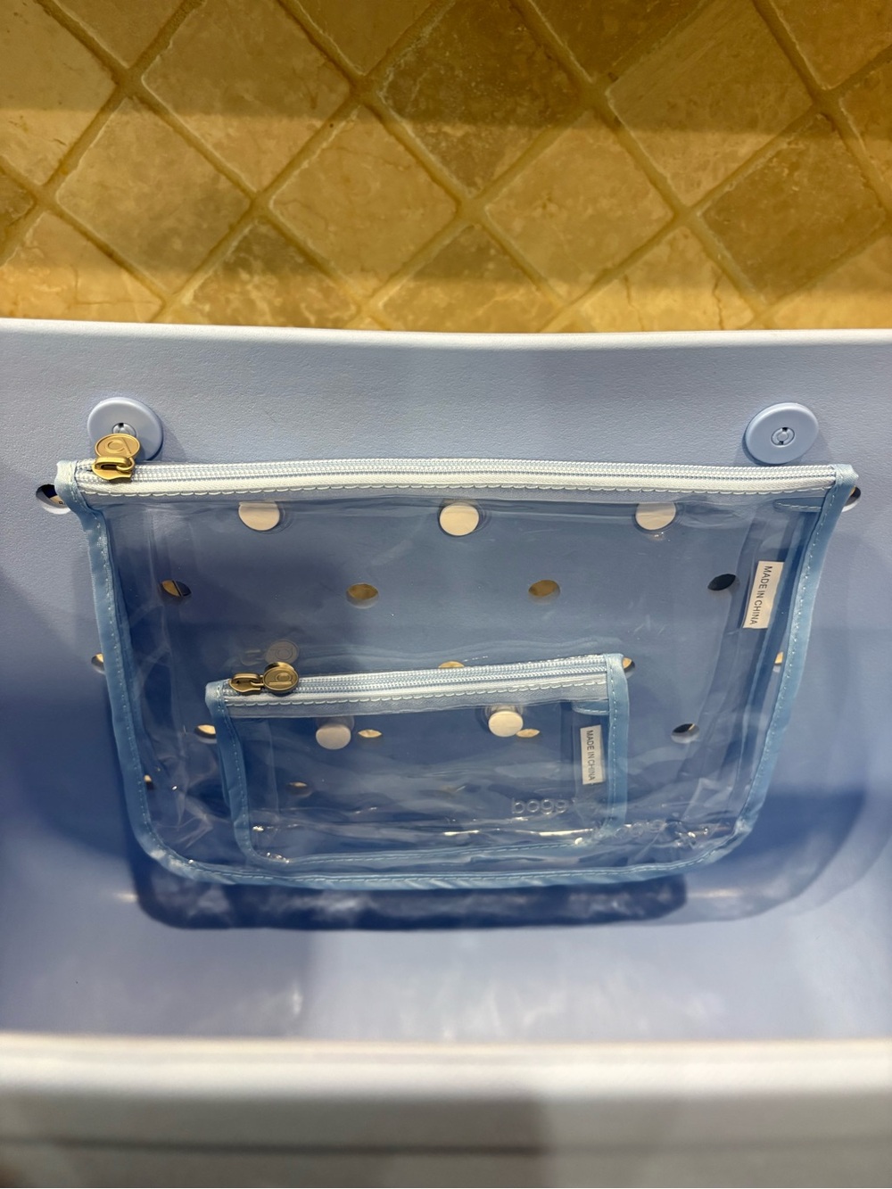 Carolina Blue Bogg Bag With Cup & Phone Holder - Picture 5 of 13